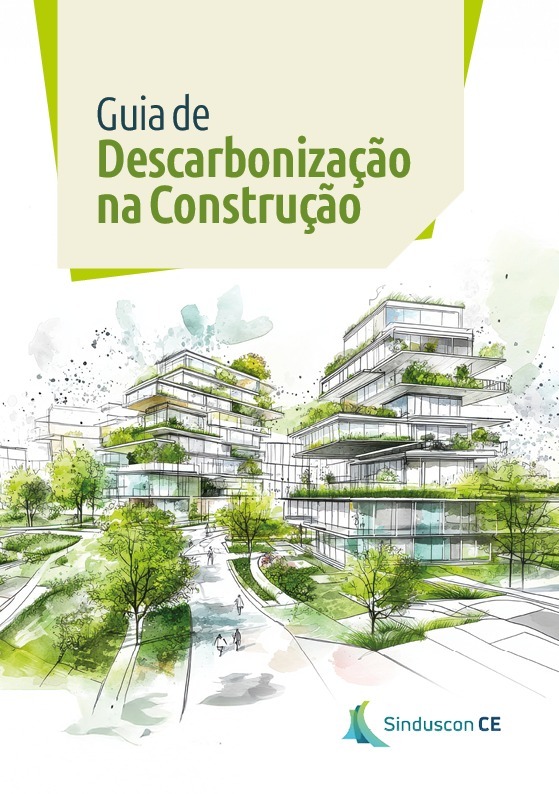 Capa do Guia de Descarbonização na Construção